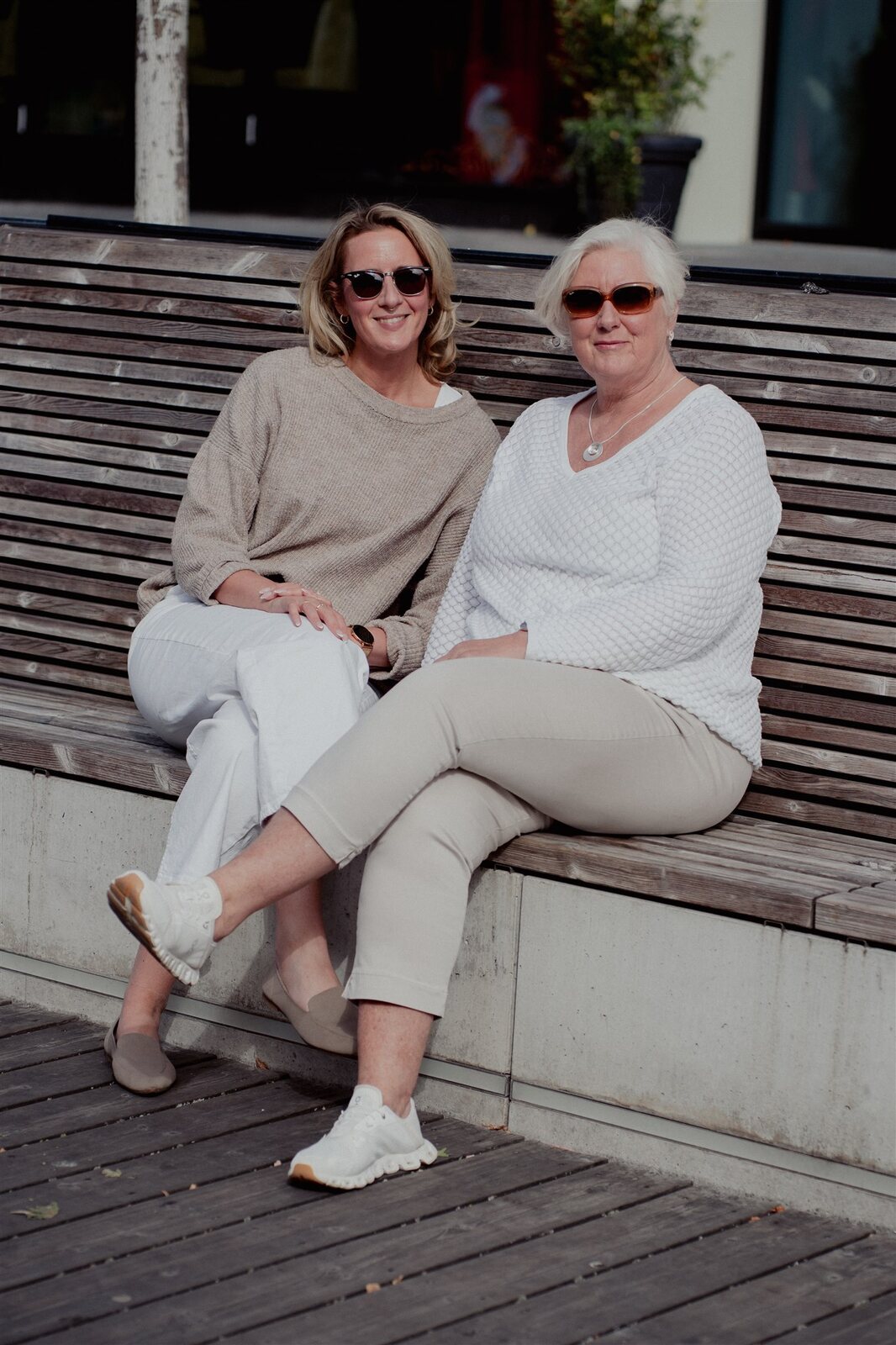 Ellen und Folke Johannsen gemeinsam in Kiel